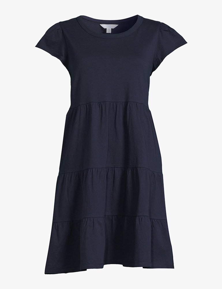 Short Sleeve Knit Dress - Image 3